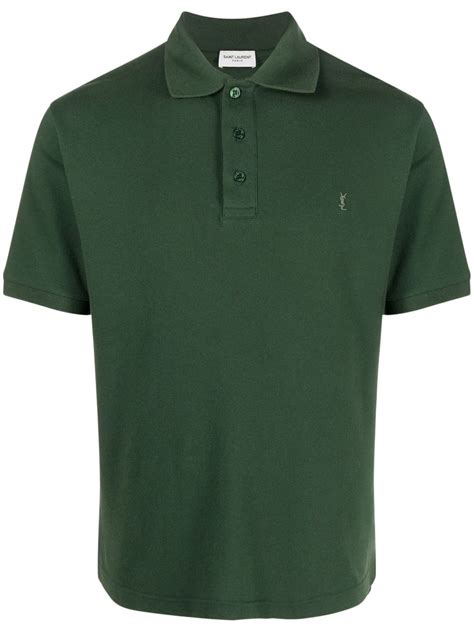 поло ysl|POLO SHIRT IN WOOL .